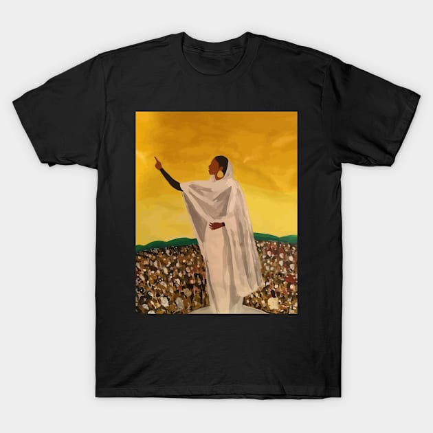 Nubian Queen T-Shirt by Design Monster